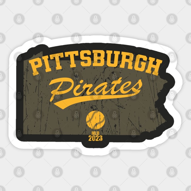 Pittsburgh, Pennsylvania - Bucs - 2023 Sticker by Nagorniak